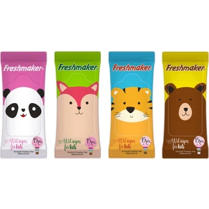 Kids Islak Cep Mendili 15 Adet x 4 Paket