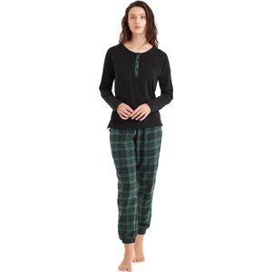 Kadın Siyah Pijama Takımı 60477