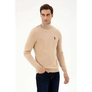U.S. Polo Assn. Erkek Kum Melanj Kazak /Triko 50293523-VR123