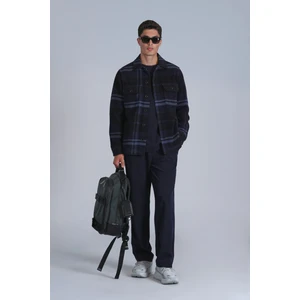Barder Erkek Basic Gömlek Slim Fit Lacivert
