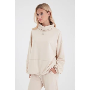 Kadın Norah Taş Yakası Detaylı Regular Fit Sweatshirt