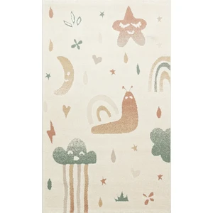 Eko Halı Pıccolo Pcl 06 Cream Multy Pastel Renkli Hav Ve Toz Vermeyen Çocuk Halısı