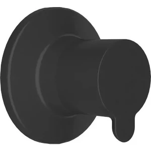 | D100 Ankastre Stop Valf Siyah