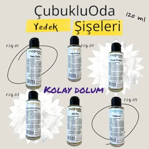 Beyaz Çiçekler Çubuklu Oda Kokusu Yedek Şişesi 120 ml