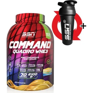 SSN Sports Style Nutrition Command Quadro Whey 2100 Gr (Bisküvi) Protein Tozu