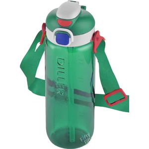 Dıller 780 ml Tek Kapak Çift Kullanım Pipetli/pipetsiz Askılı Tritan Su MATARASI-FFDILLERD68-780