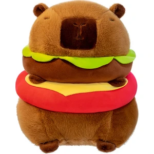 Burger Capybara Peluş Oyuncak Çocuk Hediyesi (Yurt Dışından)