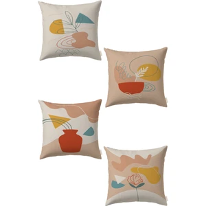 Arancione Co. Çiçek 4’lü Kırlent Kılıf DS34