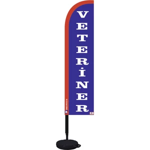 Veteriner Yelken Bayrak (75X400CM)