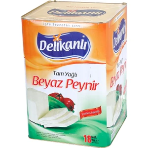18 Kg. Delikanlı Tam Yağlı Lokum Kıvamında Beyaz Peynir