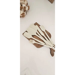 Daimahome 6'lı Silikon Isıya Dayanıklı Krem Mutfak Seti