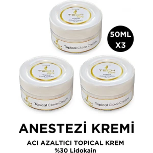 Tech Care Topikal Krem 50ml %30 Lidokain