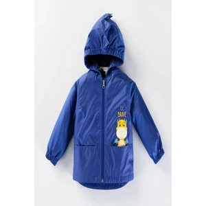 Yeni Sezon Trend Sevimli Ejderha Dinozor Kapüşonlu Pamuk Astarlı Cepli Çocuk&bebek