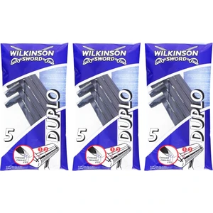 Wilkinson Sword Duplo Çift Bıçaklı Tıraş Bıçağı 5'li Poşet