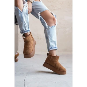 Tüylü Içi Kürklü Ugg Bot