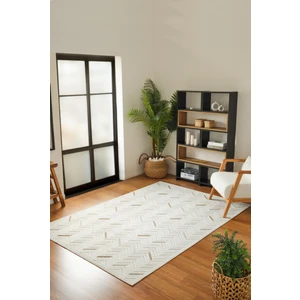 Kaşmir Halı 7/24 Sierra Almeria Kahve 120X180 cm Salon Mutfak Halısı Yolluk Kilim