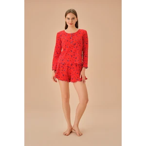 Mina Tişört Şort Pijama Takımı