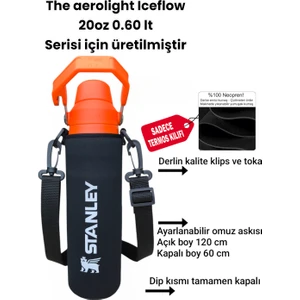 Neopren Termos Kılıfı The Aerolight Iceflow 20 Oz 0,60 Lt Serisi Için Üretilmiştir
