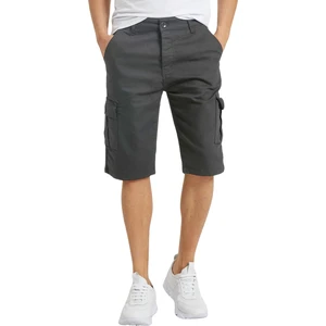 Slim Fit None Denim Yandan Cepli Esnek Kumaş Erkek Jean Kargo Şort
