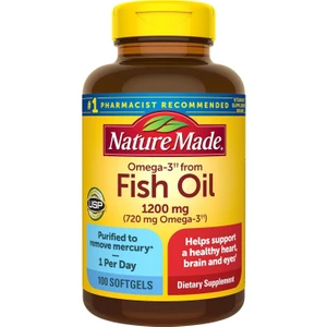 Nature Made Fish Oil 1200 Mg - 100 Softgels
