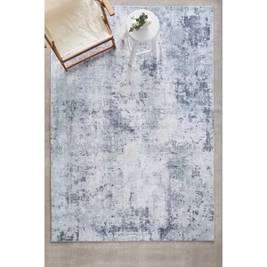 Kaşmir Halı Sare By Kaşmir Halı Abstract Gray Yıkanabilir Kaymaz Taban 80X300 cm Salon Mutfak Halısı Yolluk Kilim