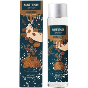 Kahve Tutkusu 180 ml Cam Dökme Kapak Kolonya Edc