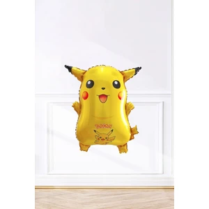 Pikachu folyo balon pokemon temalı doğum günü süsleri