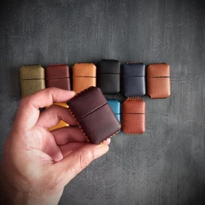 Nikura Craft Nikuracraft Deri Çakmak Kılıfı El Yapımı Deri Kılıfı Deri Çakmak Kılıfı