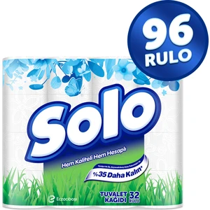 96 Rulo 2 Katlı Ultra Yumuşak ve Süper Dayanıklı Tuvalet Kağıdı