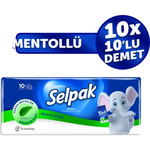Mentollü Mendil 100'LÜ (10*10)