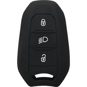 Şenyıldız Aksesuar Peugeot 208 308 508 2008 3008 5008 Rifter Silikon Anahtar Koruma Kılıfı Far Tuşlu