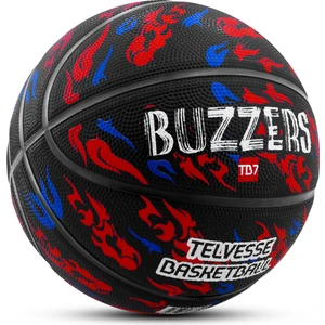 TB500 Buzzers Basketbol Topu Grafiti Kauçuk Dayanıklı Deep Channel Kabartmalı No:7