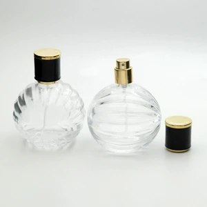Ferden Ferda 20 Adet Boş Cam Parfüm Şişe, 100 Ml, Top Desenli Model, Şeffaf