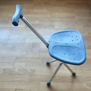3 Oturaklı (Tabureli) Baston Oturaklı Metal