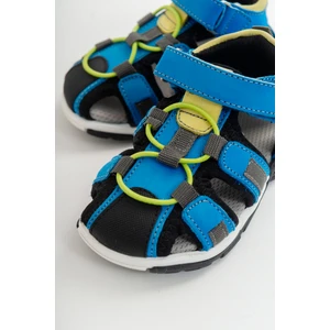 mnpc Unisex Çocuk Sax Mavi Deri Ortopedik Outdoor Çocuk Sandalet