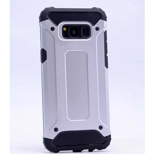 noktaks - Samsung Galaxy Note 8 - Kılıf Çift Katman Zırh Tank Crash Military Kapak - Gri - T2475