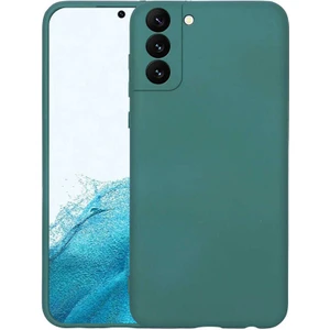 - Samsung Galaxy S22 - Kılıf İçi Kadife Koruyucu Mara Lansman Kapak - Koyu Yeşil - T22402