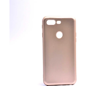 noktaks - General Mobile GM 9 Pro - Kılıf Mat Soft Premier Silikon Kapak - Gold