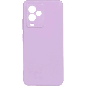 noktaks - General Mobile GM 24 Pro - Kılıf Mat Soft Esnek Biye Silikon - Lila