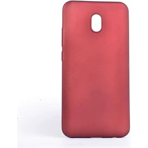 noktaks - Xiaomi Redmi 8A - Kılıf Mat Soft Premier Silikon Kapak - Gold - T10355