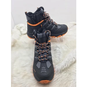 Çiğdem Kundura Çiğdem Siyah-Turuncu Trekking Bot  - Siyah-Turuncu - 38 - ST01577-SİYAH-TURUNCU-38