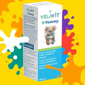 V-Yummy Arı Sütü, Arı Poleni, Propolis, Vitamin ve Mineral Içeren Takviye Edici Gıda 150ML