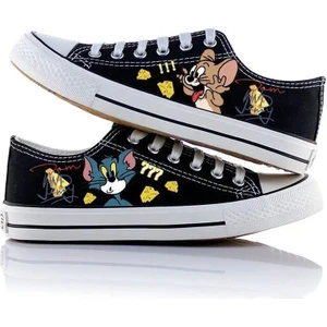 Touz Moda Tom & Jerry Baskılı Kanvas Ayakkabı