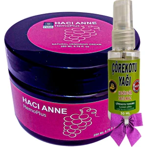 Hacı Anne Hemoplus Kremi 200 ml + Çörek Otu Yağı 30 ml