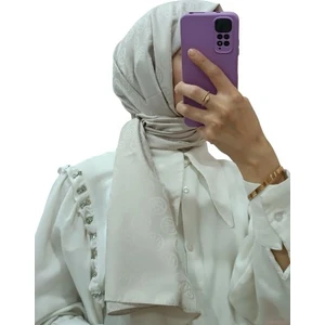 Jakarlı Lys Desenli Şal 1031