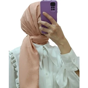 Jakarlı Lys Desenli Şal 1031