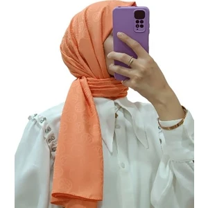 Jakarlı Lys Desenli Şal 1031