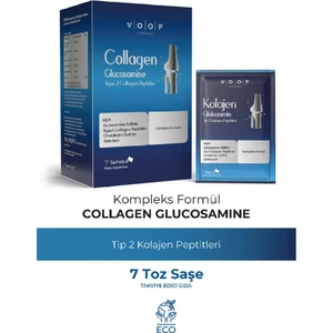 Kompleks Formülü Tip 2 Collagen Glukozamin - 7 Toz Saşe