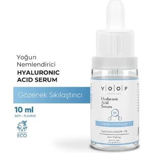 Derinlemesine Yoğun Yüz Nemlendirici Serum - 10 ml | %2 Hyaluronic Acid, B5 Hyaluronik Asit