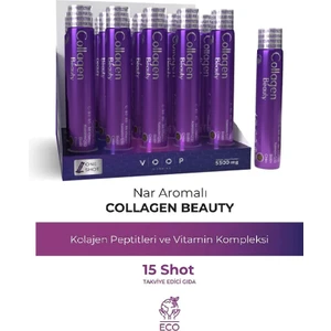 Collagen Beauty Yüksek Biyoaktif Hidrolize Kolajen %100 Saf Ve Doğal - 15 Tüp